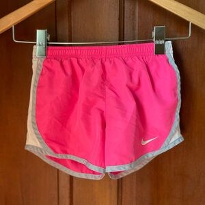 Nike dri fit girls 6X pink athletic shorts